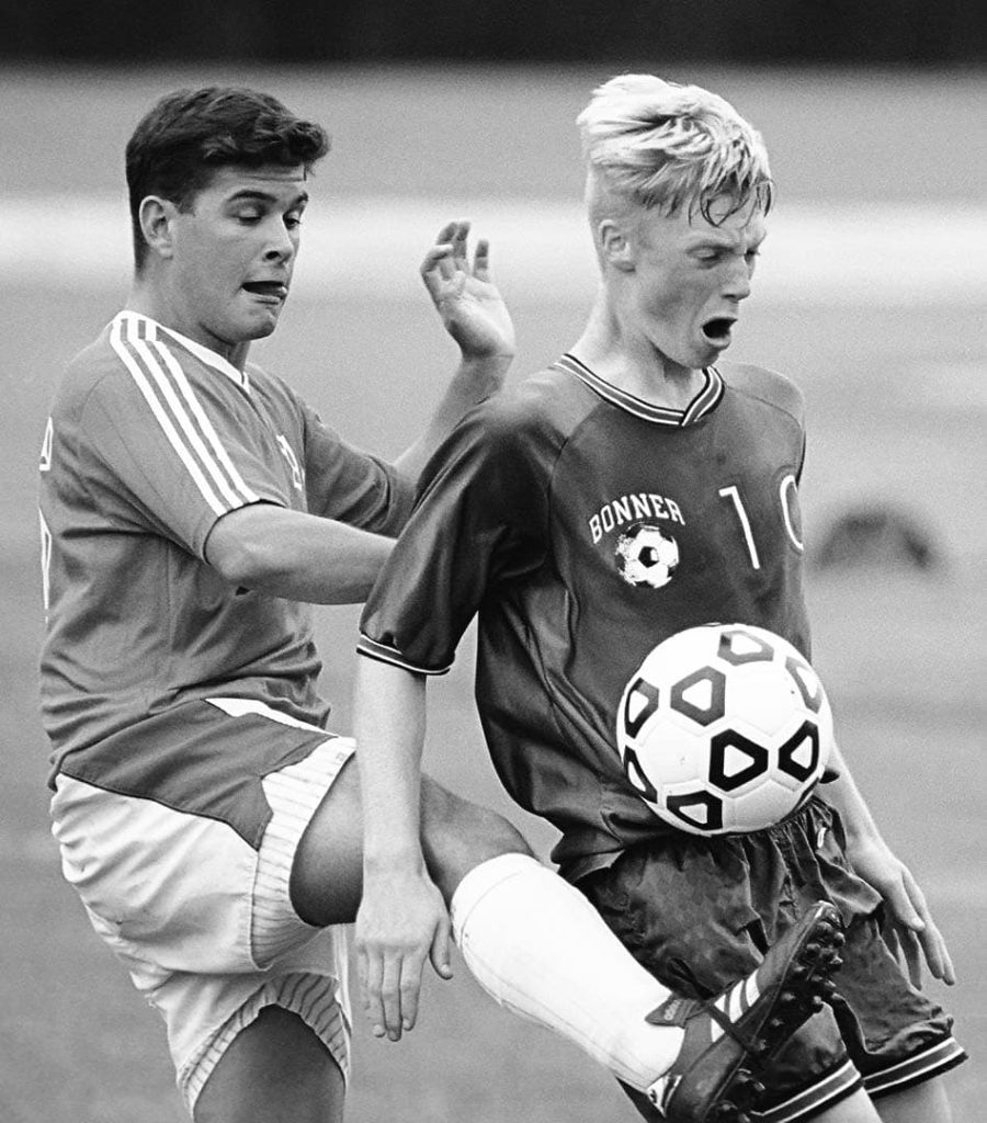 Sports Photography, Philadelphia Catholic League soccer, Archbishop Carroll vs. Monsignor Bonner
