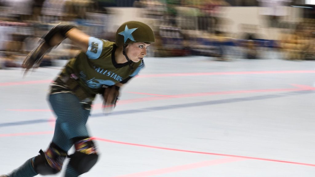Sports Photography, Pennsylvania Roller Derby Match